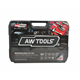 Klucze nasadowe 1/2", 1/4", zestaw 122 elementów Awtools AW39122BL