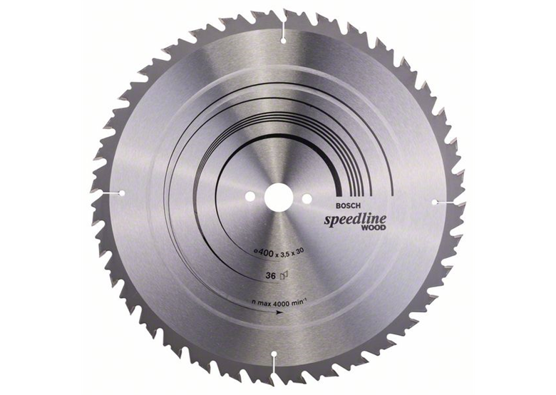 Tarcza pilarska Speedline Wood 400x30mm Z36 Bosch 2608640684