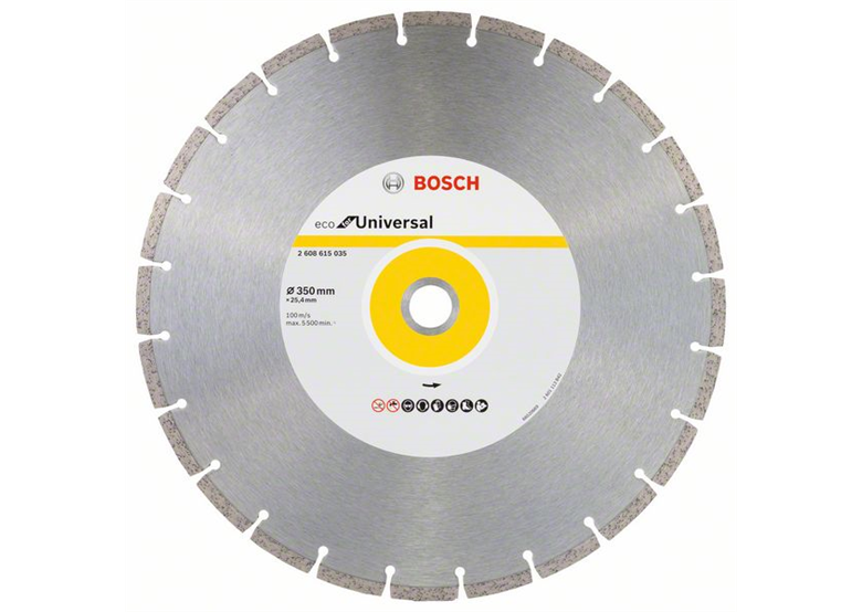 Tarcza diamentowa 350x25,4mm Bosch Eco for Universal Segmented