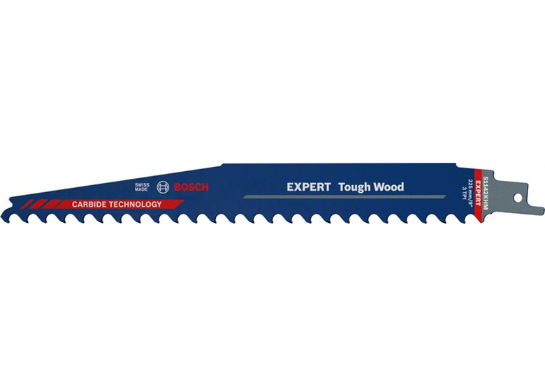 Brzeszczot do piły szablastej, 3szt. Bosch EXPERT Tough Wood S 1142 KHM