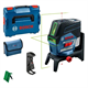 Laser liniowo-punktowy z zaciskiem Bosch GCL 2-50 CG + RM2