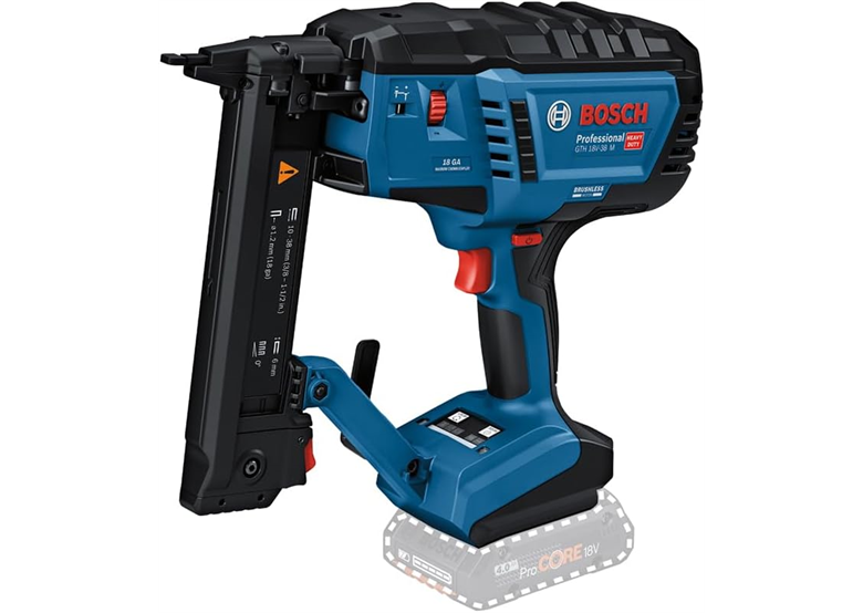 Zszywacz akumulatorowy do drewna Bosch GTH 18V-38 M