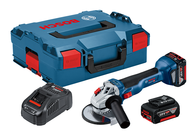 Szlifierka kątowa w walizce Bosch GWS 18V-10