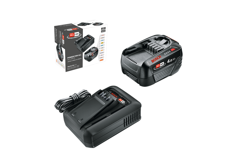 Zestaw startowy 18V 4.0Ah Bosch PBA 18V 4.0Ah W-C + AL 18V-44 CV