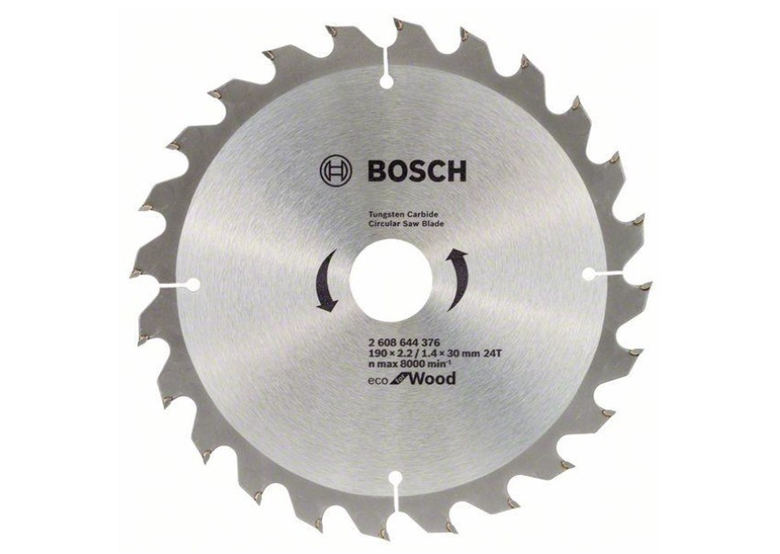 Piła zębata do drewna 160x20mm Z24 Bosch Speedline ECO Wood