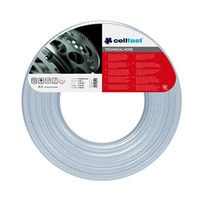 Wąż zbrojony techniczny 6,0 mm x 2,0 mm 25 mb Cellfast C 20-237
