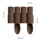 Palisada ogrodowa 4 STANDARD Cellfast C 34-044