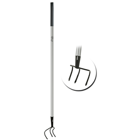 Trójząb ogrodowy trzonek metalowy, dł. 128cm Dedra 80B072