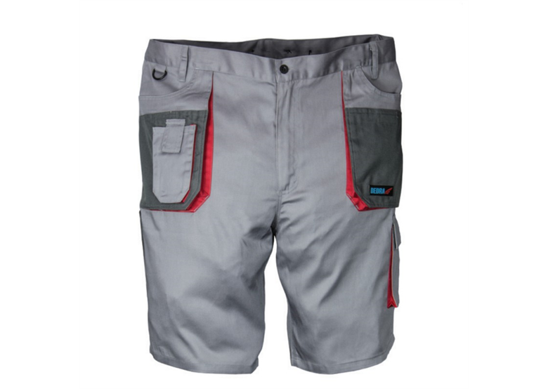 Szorty ochronne XXL/58, szare, Comfort line 190g/m2 Dedra BH3ST-XXL