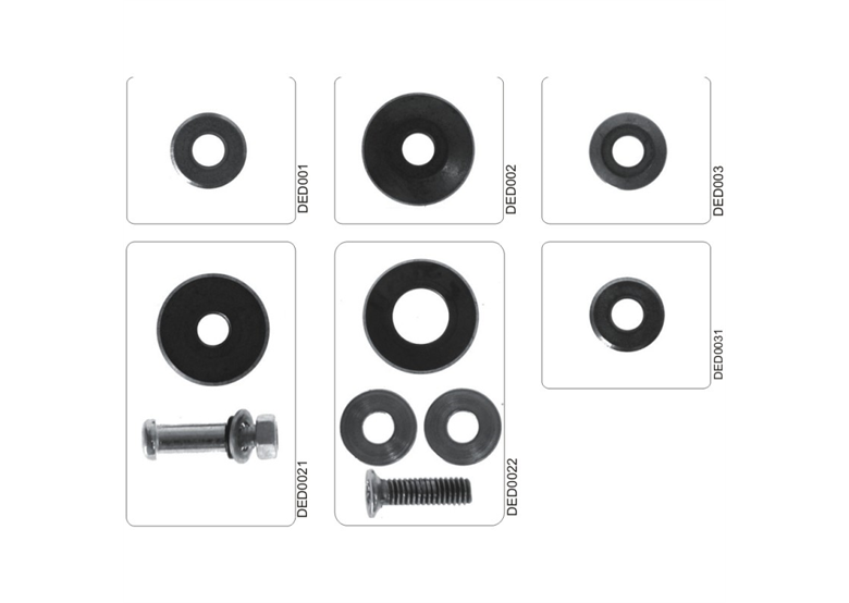 Kółko do m,glazurniczej śr,22 mm gr,5 mm Dedra DED002