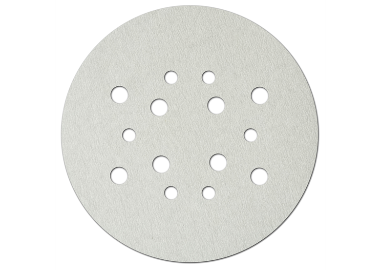 Tarczki ścierne białe uniwersalne 225mm,grad120,rzep,kpl5szt Dedra DED7749UW3