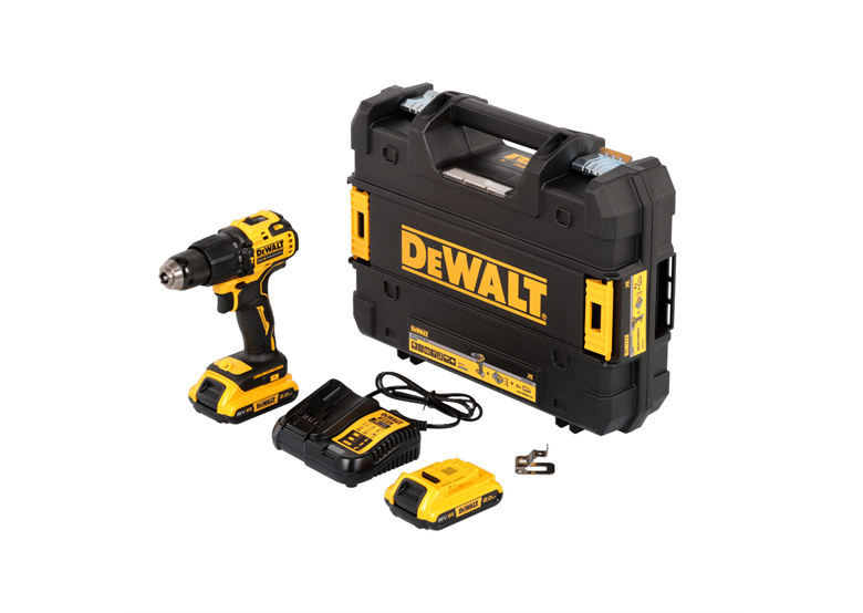 Wiertarko-wkrętarka udarowa 18V DeWalt DCD709D2T
