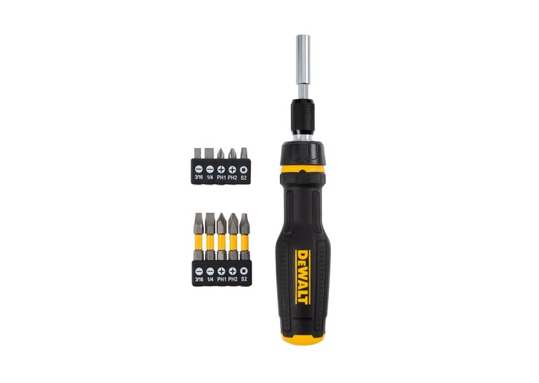 Uchwyt teleskopowy z bitami 11szt. DeWalt DWHT68001-0