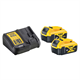 Zestaw elektronarzędzi 18V DeWalt XR DCK327P2T 2x5.0Ah