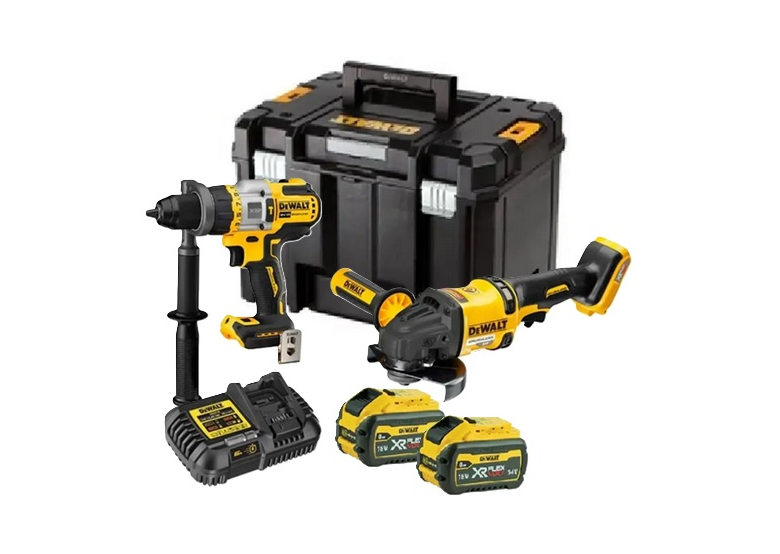 Zestaw elektronarzędzi 18 i 54V DeWalt XR FLEXVOLT DCK2016T2T 2x6.0/2.0Ah