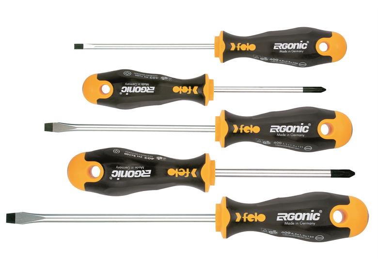 Zestaw wkrętaków Ergonic 5szt. Felo FL40095118