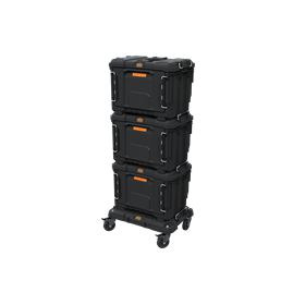 3x Skrzynia z dużą szufladą Keter ROC PRO GEAR 2.0 17213871 + Platforma do skrzyni narzędziowej Keter ROC PRO GEAR 2.0 17213877