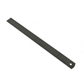 Przymiar kreskowy półsztywny 300x25x1 inox Kmitex G440-060