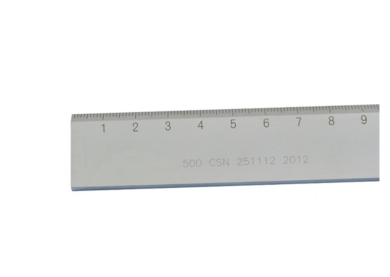 Przymiar kreskowy sztywny ze skosem 300x25x5 Kmitex G460-020