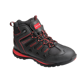 Buty skóra/oxford szaro-czerwone, sb sra, 42 Lahti Pro L3010742