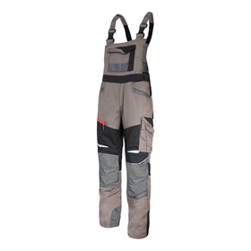 Ogrodniczki robocze khaki czarne, strecht S ce Lahti Pro L4060901