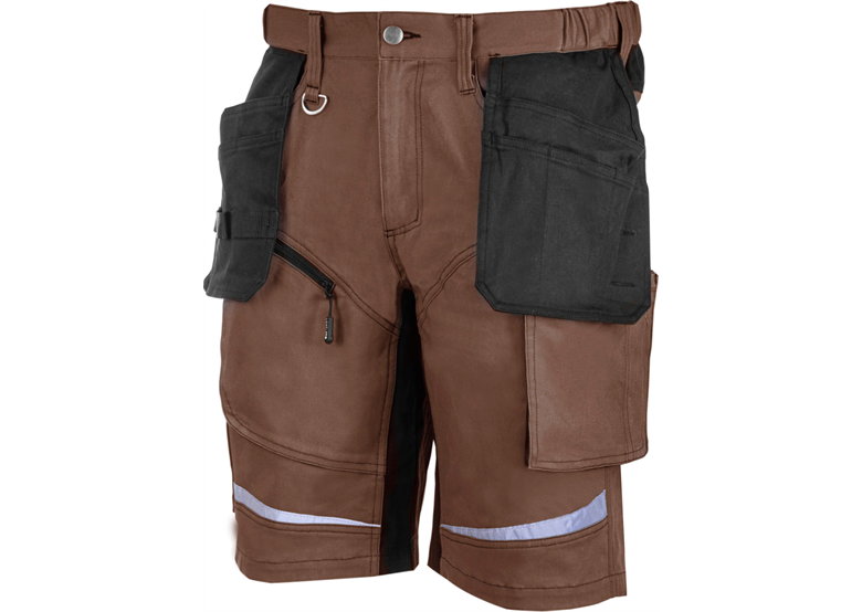Spodenki krótkie brązowo-czarne 3XL Lahti Pro L4071106