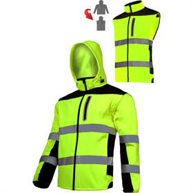 Kurtka softshell ostrzegawcza Lahti Pro L40919