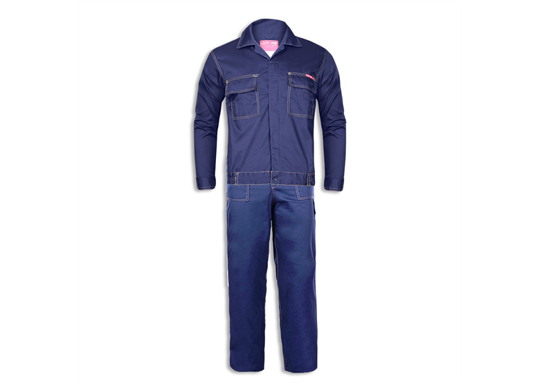 Ogrodniczki robocze i bluza - komplet, granatowy, L quest Lahti Pro LPQK76L