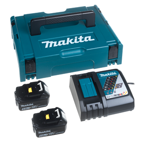 Akumulatory 18V 5,0Ah (x2) i ładowarka Makita 197624-2