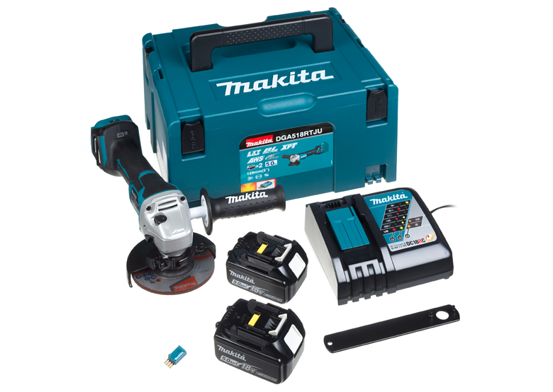 Szlifierka kątowa Makita DGA518RTJU