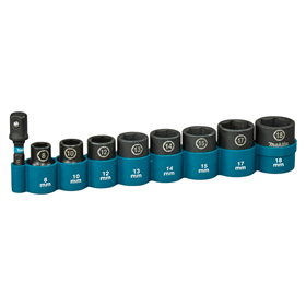 Zestaw nasadek udarowych 9 sztuk Makita  E-16639