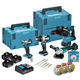 Zestaw elektronarzędzi 18V Makita LXT DLX4196JX1 3x5.0Ah