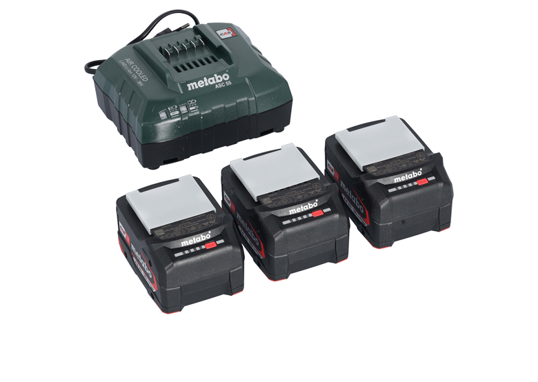 Akumulator 18V 4.0Ah (3szt.) + ładowarka Metabo 685049000