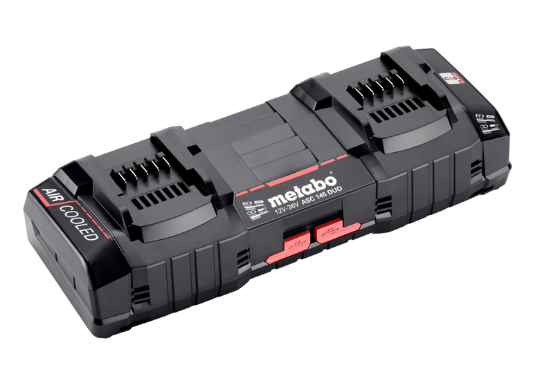 Ładowarka 2-gniazdowa Metabo ASC 145 DUO, 12-36 V
