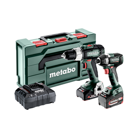 Zestaw elektronarzędzi 18V Metabo CAS BS 18 L/SSD 18 LT 200 BL 1x4.0Ah, 1x2.0Ah