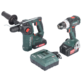 Zestaw elektronarzędzi 18V Metabo CAS Combo Set 2.5.2 1x4.0Ah, 1x2.0Ah