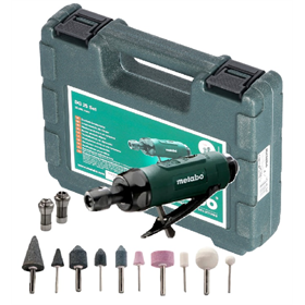 Pneumatyczna szlifierka prosta Metabo DG 25 Set