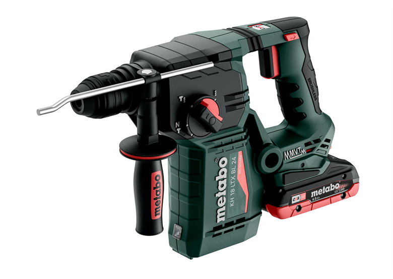 Kombimłotek SDS-Plus Metabo KH 18 LTX BL 24 2x4.0Ah