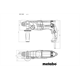 Młotowiertarka Metabo KHE 2645
