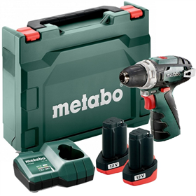 Wiertarko-wkrętarka Metabo PowerMaxx BS 2x2.0Ah