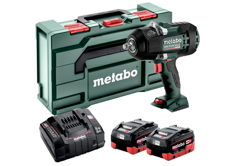 Klucz udarowy Metabo SSW 18 LTX 1450 BL 2x5.5Ah