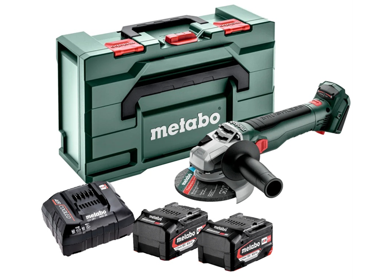 Szlifierka kątowa Metabo W 18 LT BL 11-125 2x4.0Ah