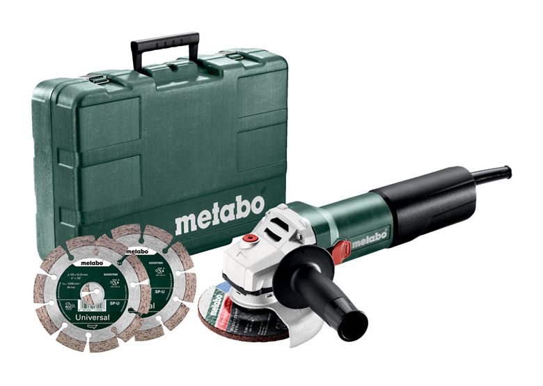 Szlifierka kątowa Metabo WQ 1100-125 Set