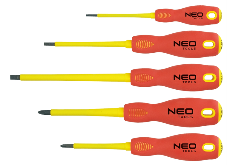 Wkrętaki 1000V, zestaw 5 szt., SvCm Neo 04-220