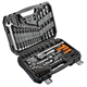 Klucze nasadowe 1/4", 1/2", zestaw 77 elementów Neo 08-915