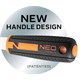 Klucze nasadowe 1/4", zestaw 63 elementów Neo 10-008