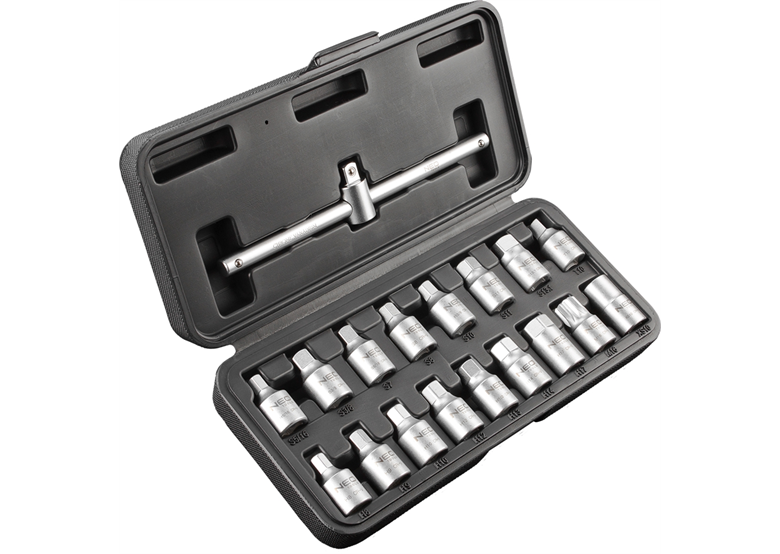 Klucze do spustu oleju 3/8", zestaw 18szt. Neo 11-235