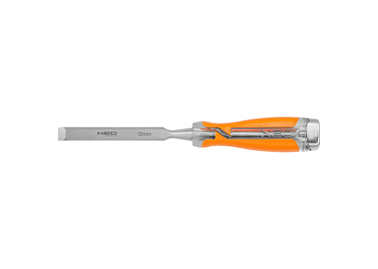 Dłuto 12 mm, CRV, uchwyt dwukomponentowy Neo 37-912