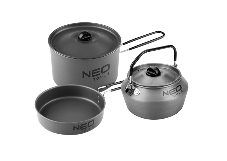 Naczynia turystyczne 3 w 1 Neo 63-145