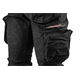 Spodnie robocze DENIM, czarne M Neo 81-233-M